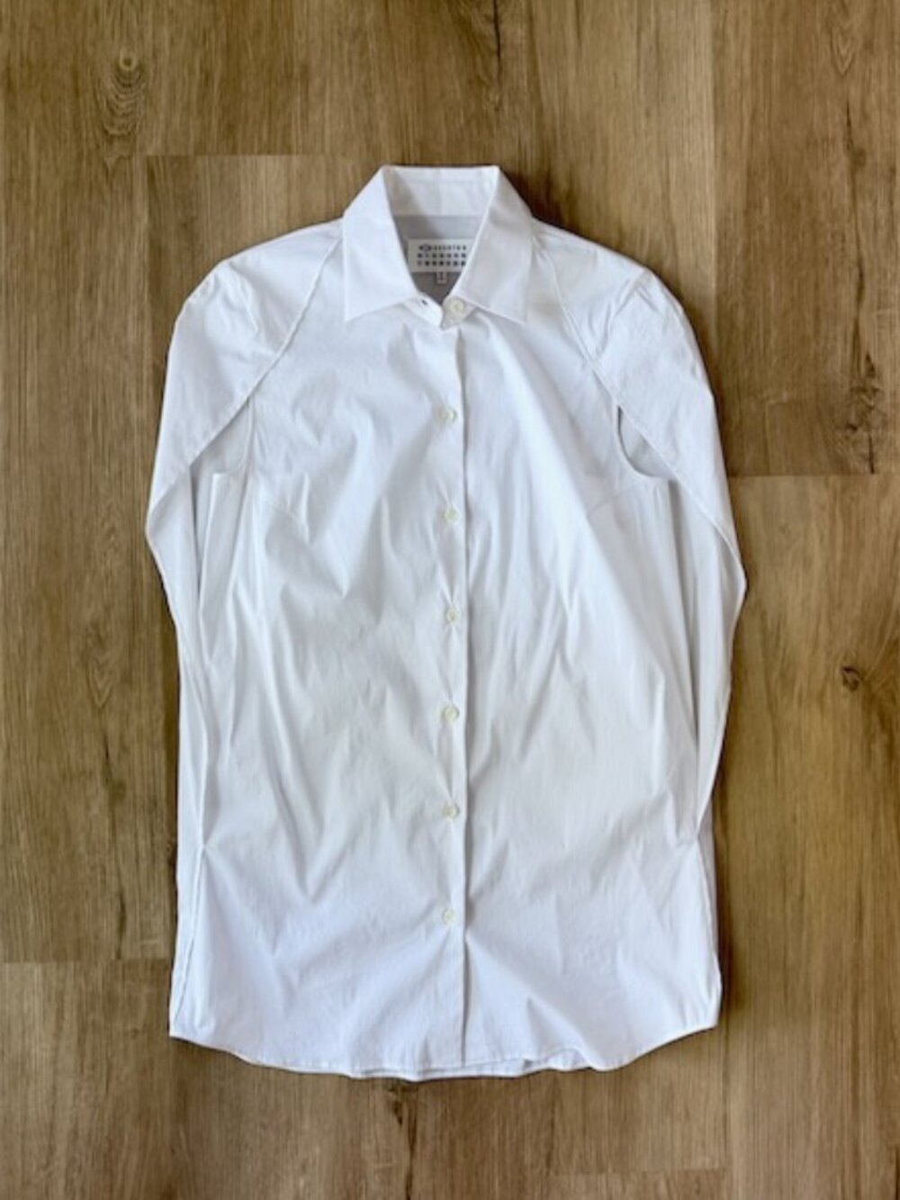 Maison Margiela White Button-Up Shirt EUC